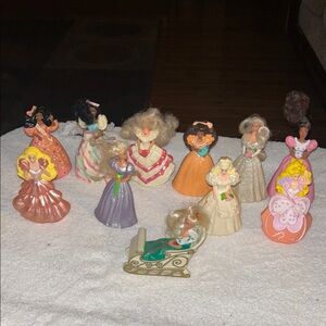 Barbie Princess Doll Collection - Pink, Purple, Orange